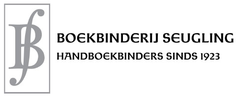 Bookbindery Seugling Amsterdam, hand-bookbinders since 1923  www.handmadebooks.nl www.uitgeverijlimitededitions.nl  Manual & Traditional bookbinders